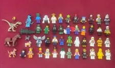 LEGO Minifigures/Animals Lot(50)Various Sets- Superheroes/Villains/Cartoons🔥📈