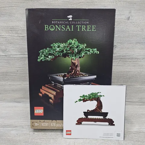 LEGO 10281 Botanical Collection Bonsai Tree Box & Instruction Manual Only