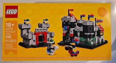 LEGO #40775 - MINI KNIGHTS CASTLE - NEW Castle GWP Black Knight 6086 6073