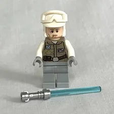 LEGO Star Wars Luke Skywalker Minifigure with Scars Hoth Jedi 75098 sw0731