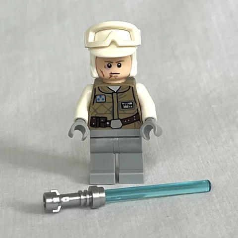 LEGO Star Wars Luke Skywalker Minifigure with Scars Hoth Jedi 75098 sw0731