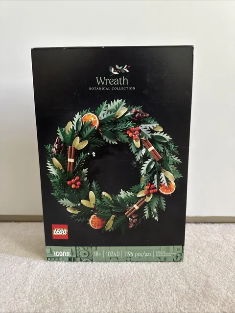 LEGO Botanicals 10340 Wreath (Sealed)