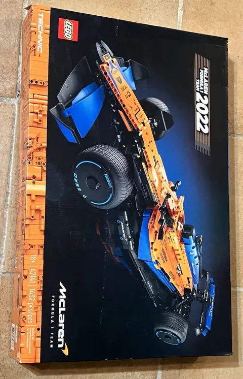LEGO McLaren F1 42141 NEW OPEN BOX SEALED BAGS RETIRED 2022