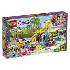 LEGO FRIENDS: Andrea's Pool Party 41374 New Damaged Box