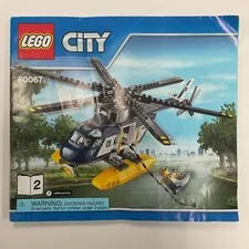 Lego City 60067 - Instruction Manual Only