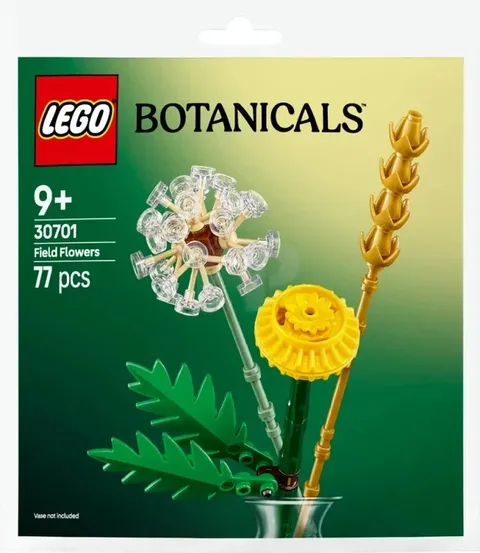 LEGO (30701) Botanicals: Field Flowers Polybag Set - Lot of 3 Fast Shipping New