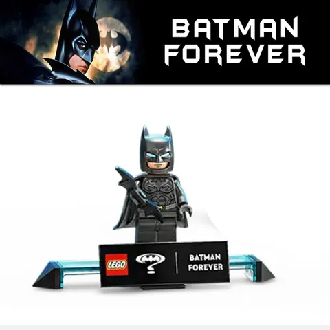 LEGO Batman Val Kilmer Minifigure from set #76304 Batman Forever Batmobile