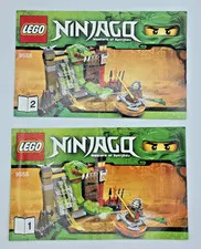LEGO 9558 Ninjago Masters of Spinjitzu Training Set Instruction Manual Only 2012