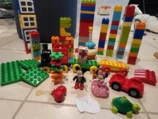 LEGO DUPLO 2 lb 6 oz Lot Disney Mickey Minnie Train Figures Numbers Animals