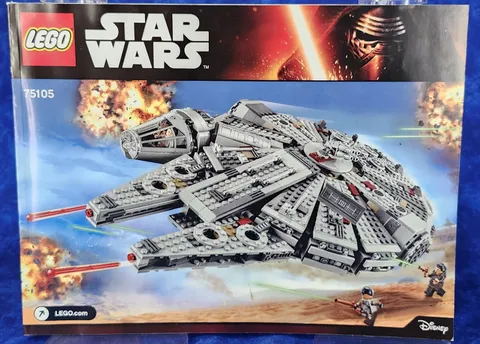 Lego Star Wars Millennium Falcon 75257 Instruction Manual Booklet ONLY No Bricks