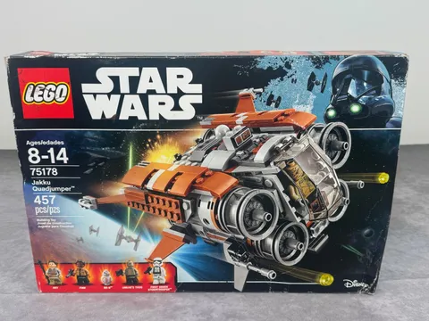 LEGO Star Wars 75178 Jakku Quadjumper NEW Factory Sealed Retired Box Wear