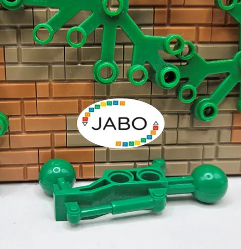 (S17/8/15) LEGO Bionicle 32173 Technic Ball Joint 2 x 7 Green