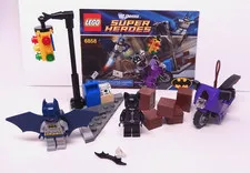 Lego 6858 Catwoman Catcycle City Chase Super Heroes Batman II 100% Complete