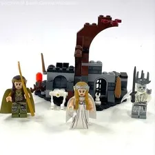 Assumed Complete LEGO The Hobbit 79015 Witch-king Battle; No Box Or Manual