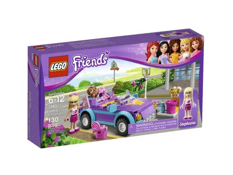 LEGO FRIENDS: Stephanie's Cool Convertible (3183) - Pre-Owned - 100% Complete!!!