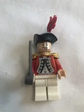 Lego Pirates of the Caribbean Minifigure King George’s Officer poc018 4193