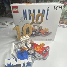 LEGO Art 43013 Kylian Mbappé Mosaic Maker Limited Edition Set 490 pc NIB cbelow