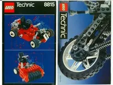 Original LEGO Technic 8815 SPEEDWAY BANDIT Instructions & Advertising Booklets!