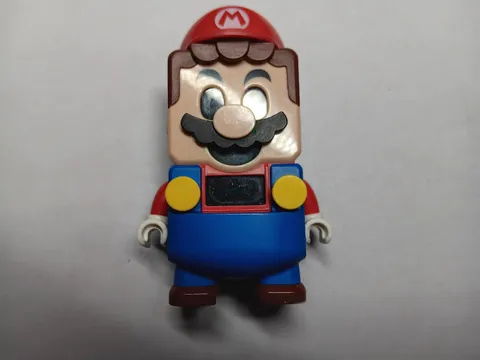 LEGO SUPER MARIO MINIFIGURE LCD SCREEN EYES CHEST MAR0007 71439 71360