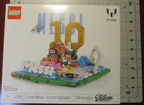 LEGO Lionel Messi highlights leo minifigure minifig 43011 New In Sealed Box F