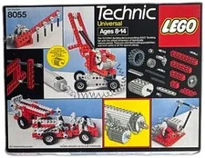 LEGO Technic Universal Set 8055 1986 Boxed Vintage 191 Pieces Complete