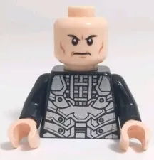 Lego Teenage Mutant Ninja Turtles TORSO & HEAD For Shredder Minifigure tnt052