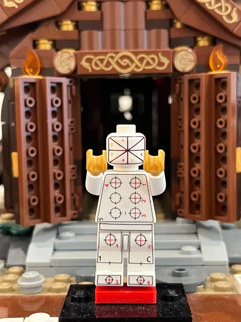 LEGO Alignment SMART FIG Minifigure Test Print Prototype RARE - REAL LEGO