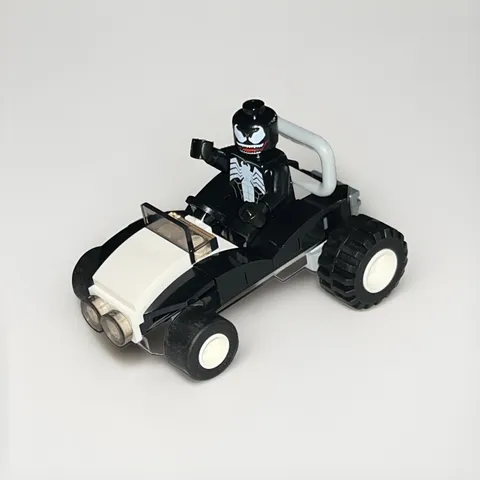 ✅ New LEGO Marvel Venom Minifigure sh542 & Buggy Vehicle (Spider-Man Set 40454)