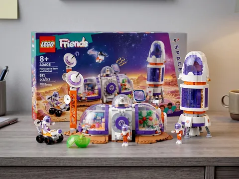 LEGO Friends Mars Space Base & Rocket Set 42605 Science Toy Kit for Pretend Play