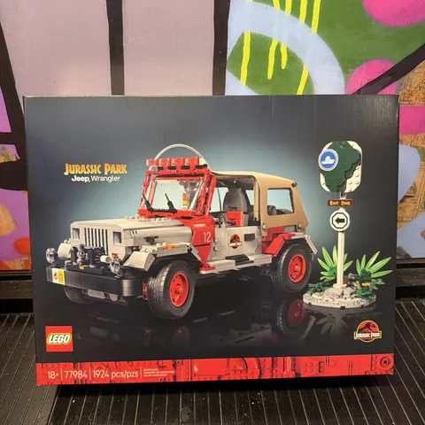 LEGO #77984: Jurassic Park Jeep® Wrangle Brand New Jurassic World