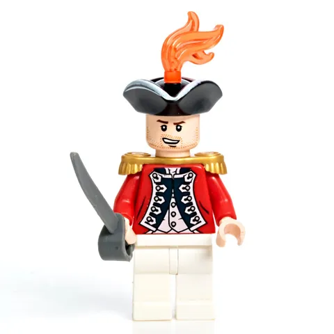 Lego Pirates of the Caribbean Minifigure King George’s Officer