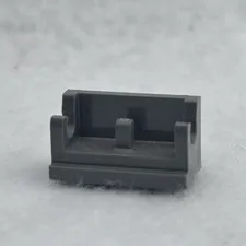 LEGO 3937 Dark Bluish Gray Hinge Brick 1 x 2 Base (x1)