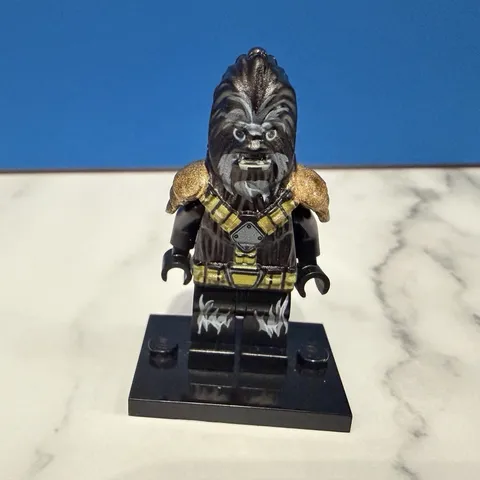 LEGO Black Krrsantan Star Wars Book of Boba Fett Custom Minifigure