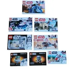 LEGO STAR WARS INSTRUCTION MANUAL LOT OF 7 - 75199 75235 75261 75198 75247 75247