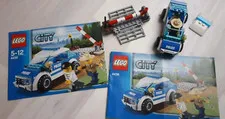 LEGO Patrol Car City 4436 Sheriff Police Railway Barrier Car Gangster Never Used