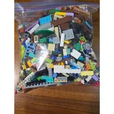 Lego Bulk Lot 2.5lb 1 Gallon Bag Assorted Bricks Plates Specialty Pieces Multi