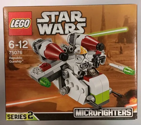 NEW LEGO Star Wars Microfighter Republic Gunship Clone Pilot 75076 Retired
