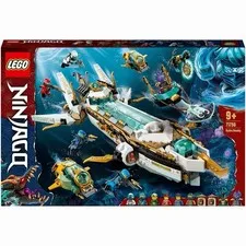 LEGO NINJAGO: Hydro Bounty (71756) - 100% Complete W/ Minifigures No Box