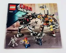 LEGO Movie 70807 MetalBeard's Duel Instruction Manual ONLY