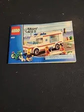 Lego City Ambulance Vehicle Instruction Manual, 4431