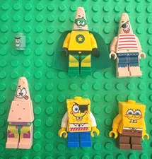 LEGO SpongeBob SquarePants Minifigures Lot 