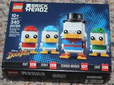 Lego Disney BrickHeadz Scrooge McDuck, Huey, Dewey, Louie 40477. New; sealed box