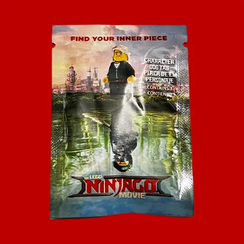 New Lego Ninjago Movie Dog Tag