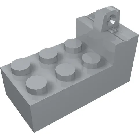 5x LEGO® Part 18455 - Hinge Brick 2 x 4 Locking with 1 Finger on Top at One End