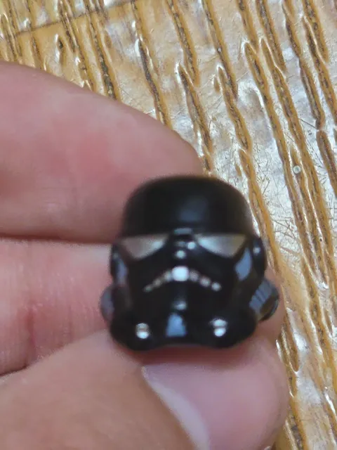 Lego Star Wars Black Shadow Trooper Helmet Stormtrooper