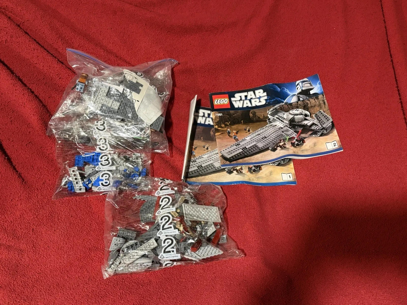 LEGO Star Wars Darth Maul's Sith Infiltrator 7961 99% Complete