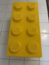 Lego Yellow Stackable 8 Stud Storage Container 14" x 7" X 7"