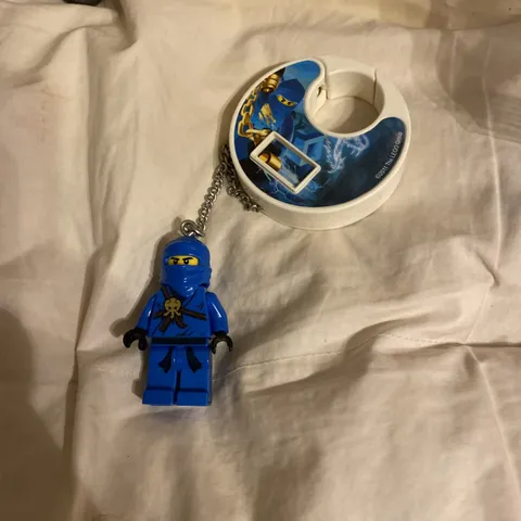 Lego Ninjago Jay Key Chain with Clip-on Sound Base  