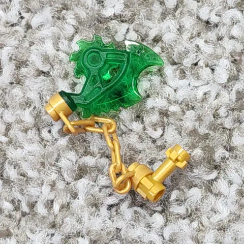 LEGO® Ninjago Techno-Blade Weapons Green Cole Rebooted & Departed