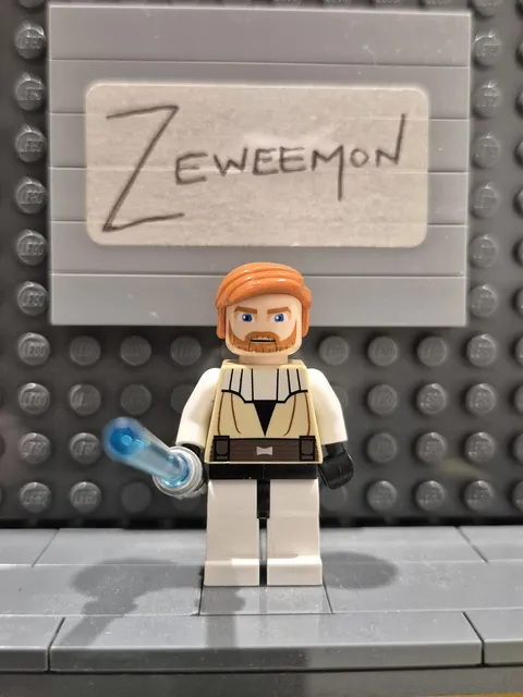 Obi-Wan Kenobi Clone Wars Star Wars Lego figure minifigure sw0197